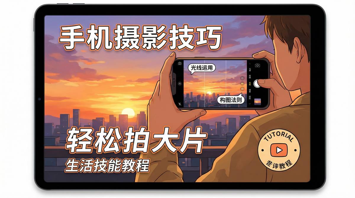 17c手机摄影技巧视频教程